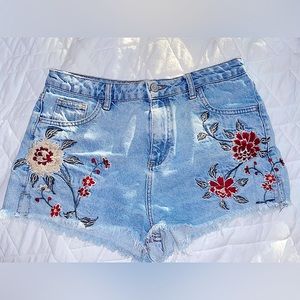 topshop booty shorts